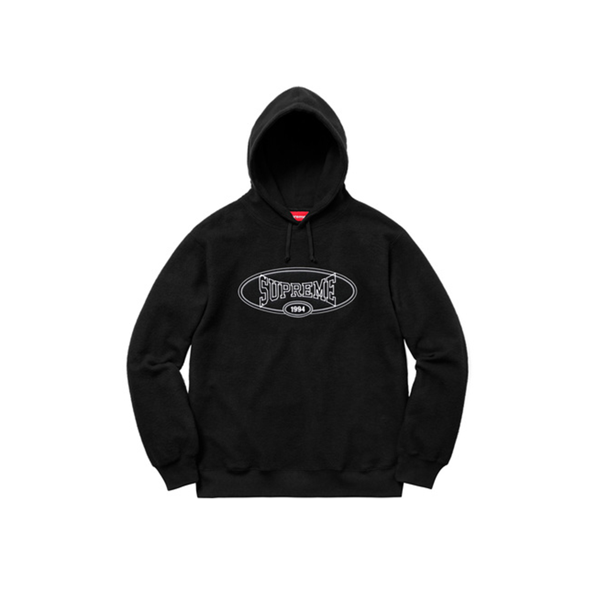 Supreme Reverse Fleece Hooded Sweatshirt Black (SS18) sneaker – authenticated on KLEKT