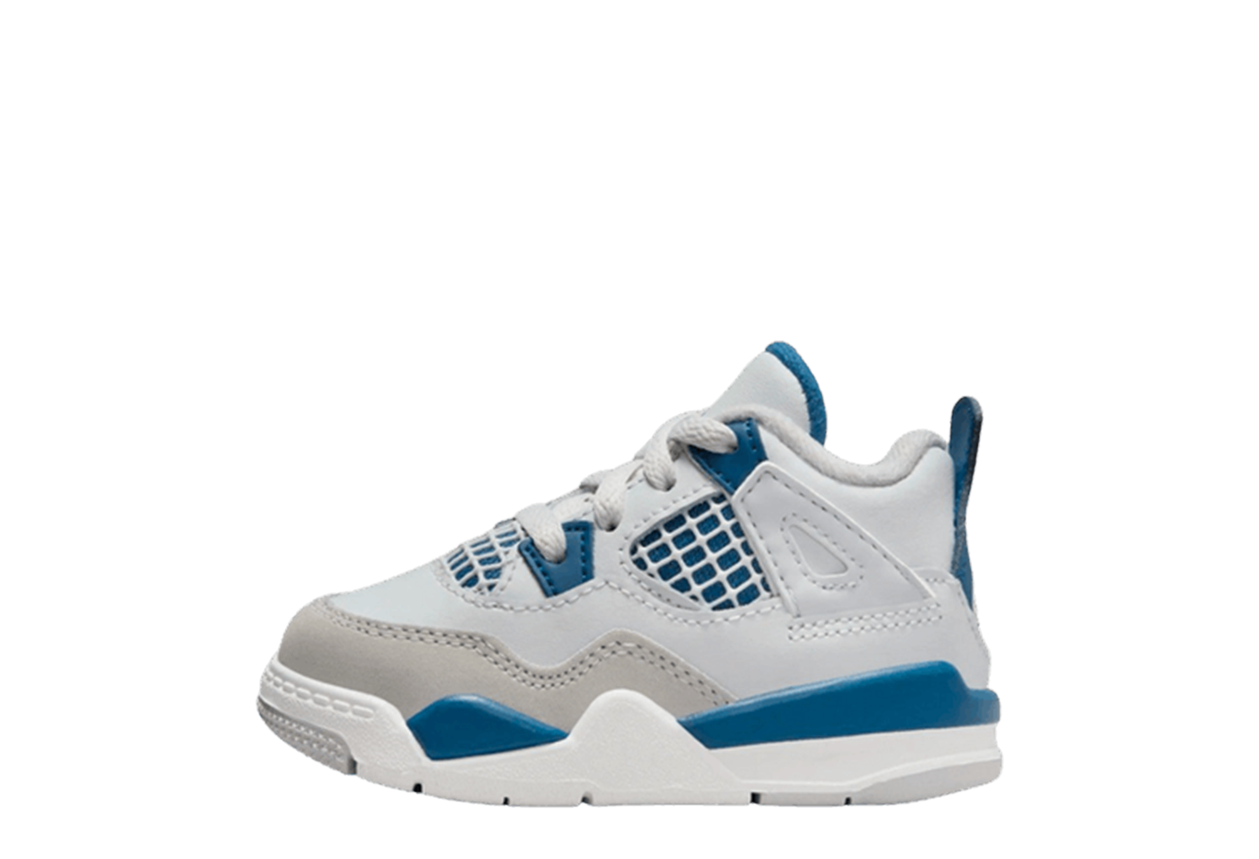 Air Jordan 4 TD 'Industrial Blue/Military Blue' (2024) OFF-WHITE/MILITARY BLUE/NEUTRAL GREY sneaker – authenticated on KLEKT
