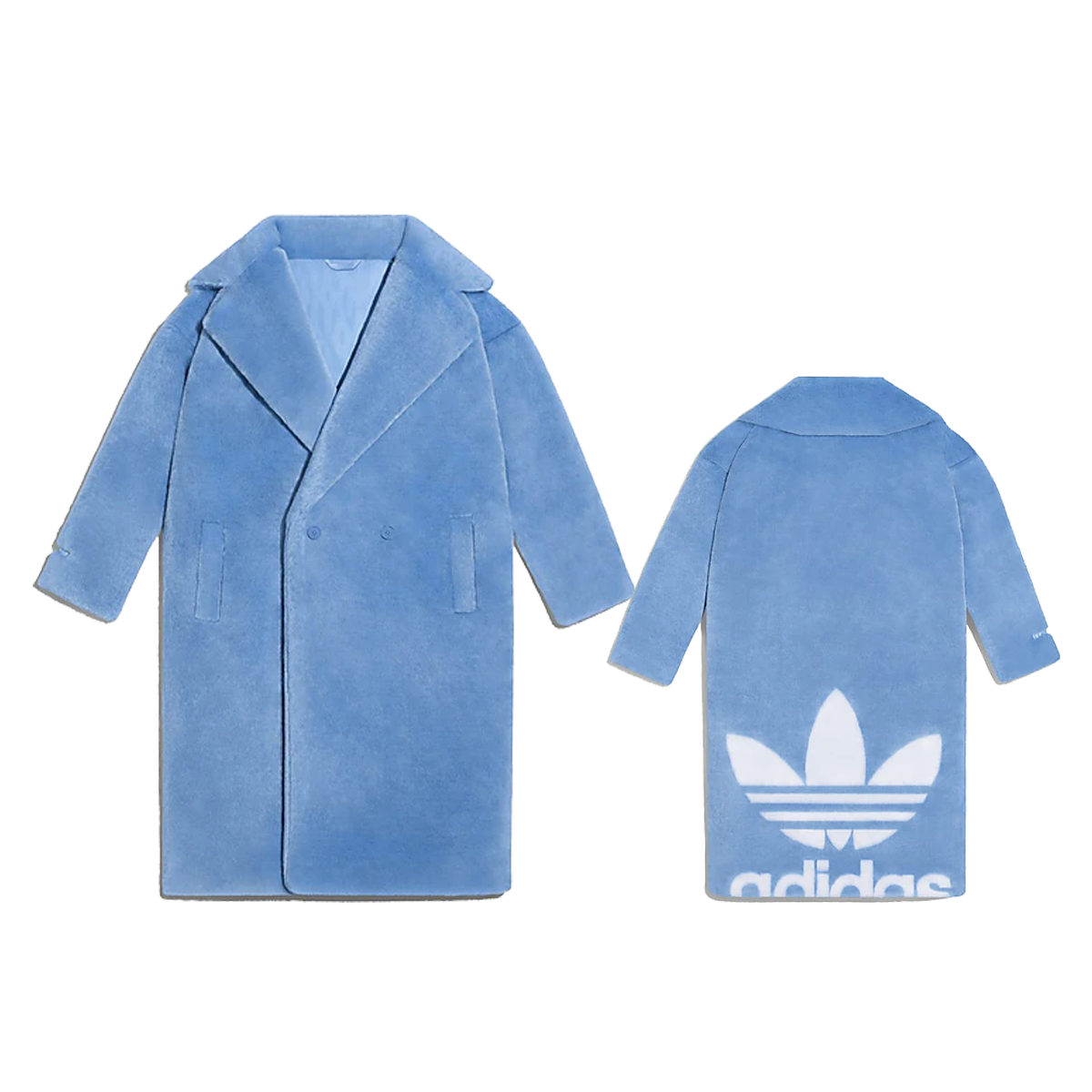 Adidas Ivy Park Faux Fur Coat (All Gender) Light Blue (SS21) sneaker – authenticated on KLEKT