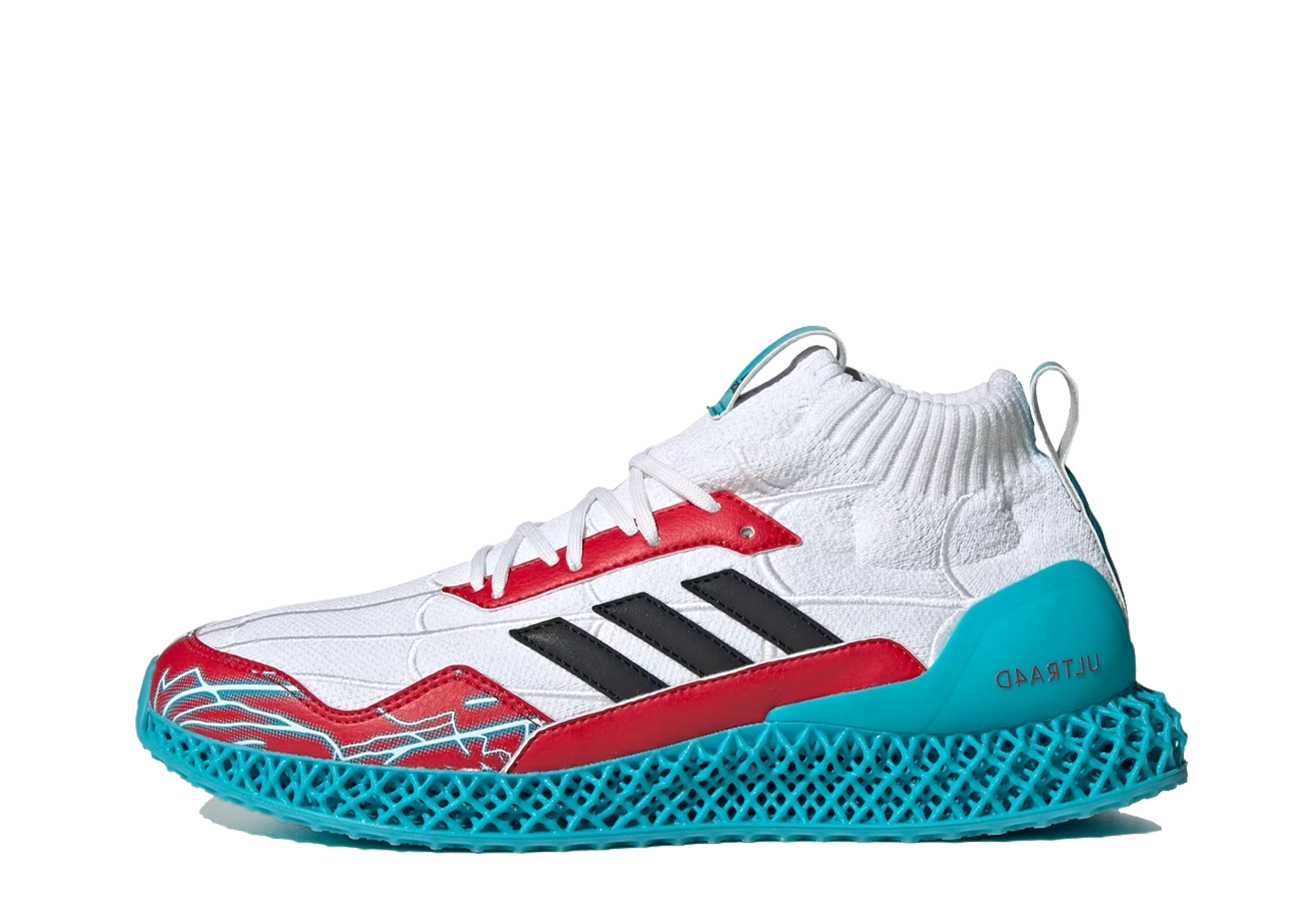 Adidas x Marvel's Spider-Man 2 Ultra 4D 'Miles Morales' (2023) Cloud White/Core Black/Team Collegiate Red sneaker – authenticated on KLEKT