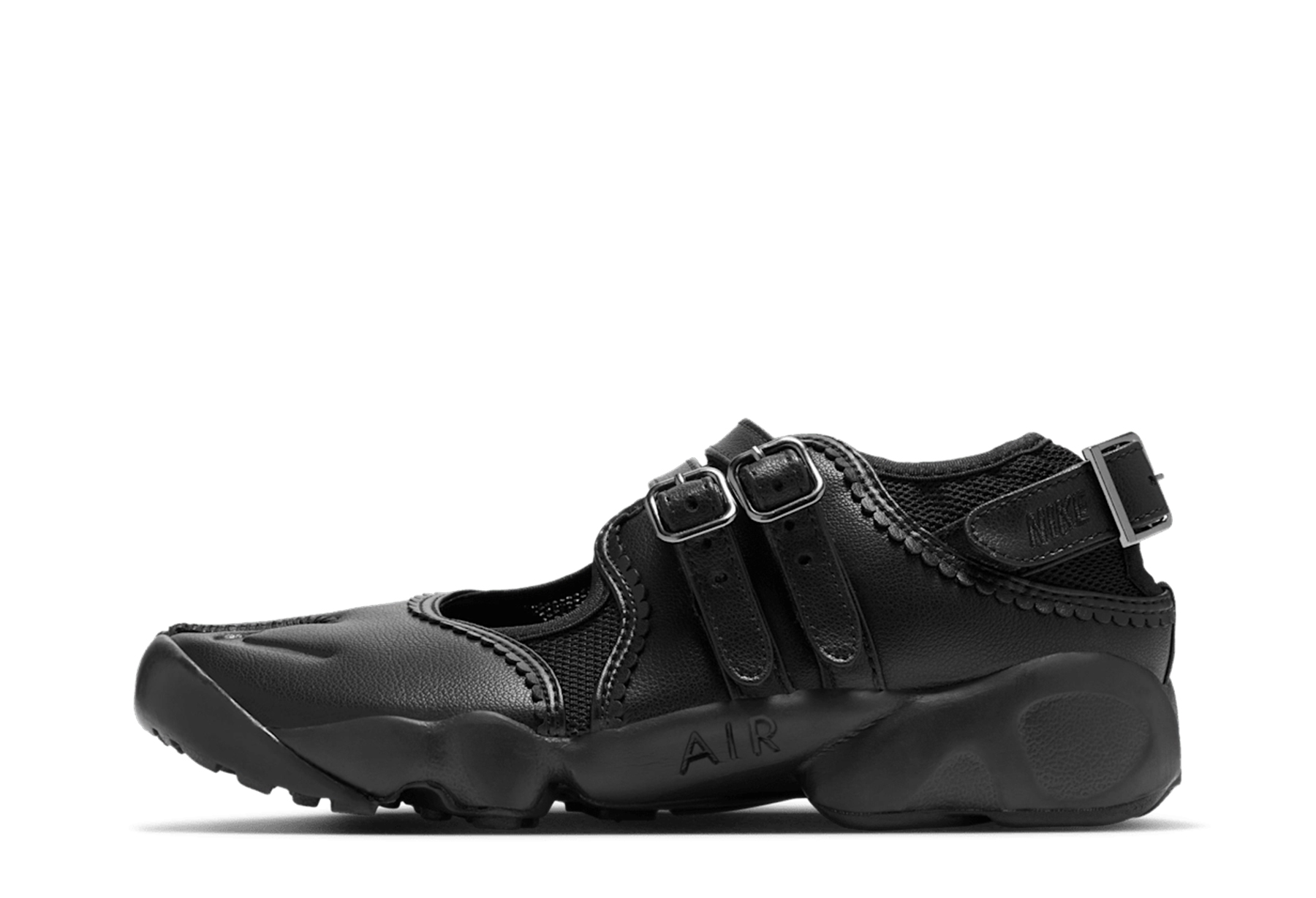 Nike Air Rift Buckle WMNS 'Black' (2025) BLACK sneaker – authenticated on KLEKT