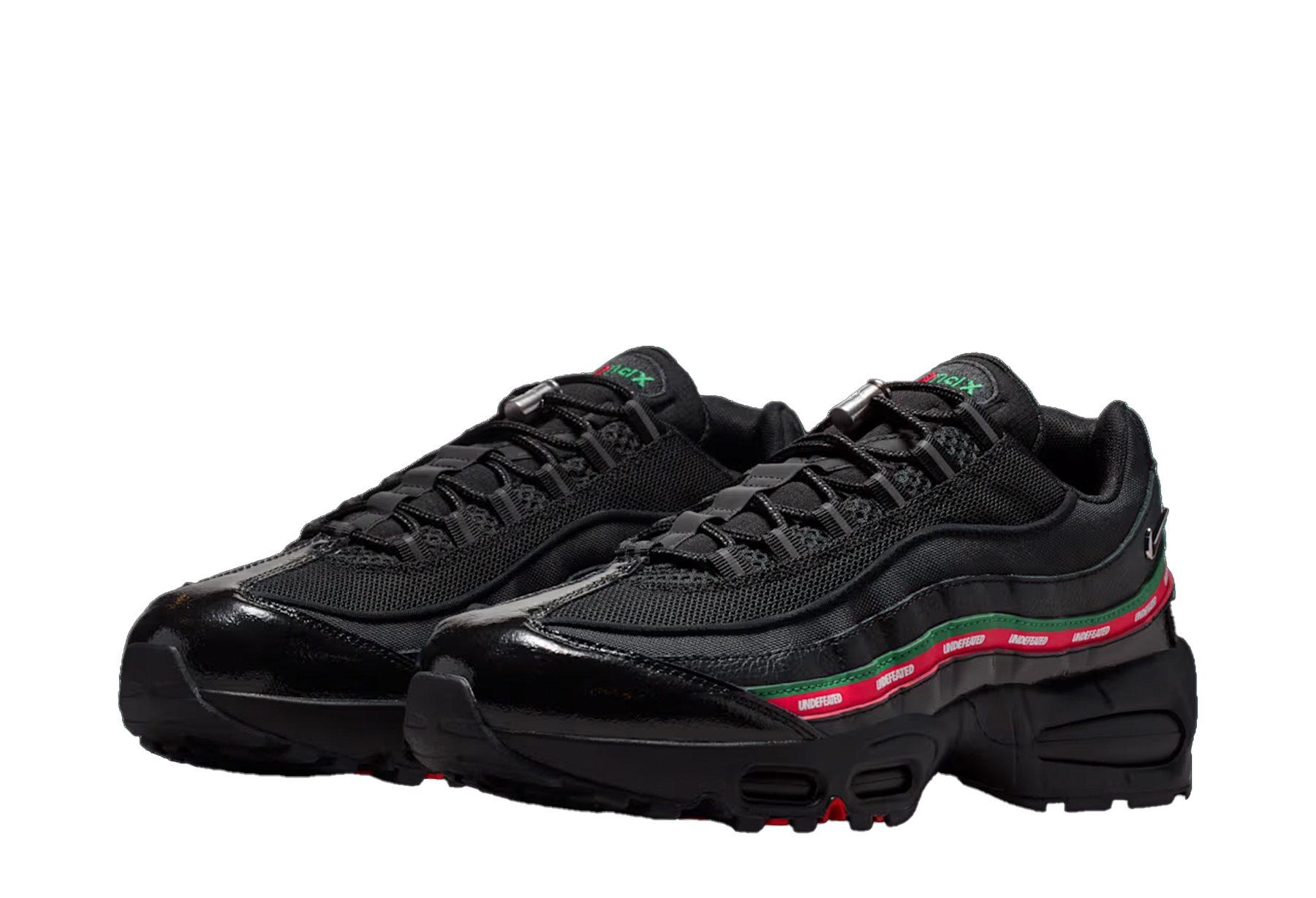 Nike x Undefeated Air Max 95 'Black' (2025) BLACK/RED sneaker – authenticated on KLEKT