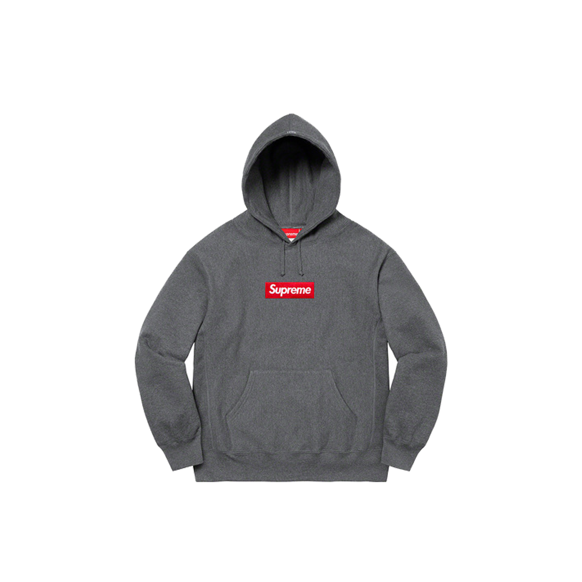 Supreme Box Logo Hooded Sweatshirt Charcoal (FW21) DARK GREY sneaker – authenticated on KLEKT