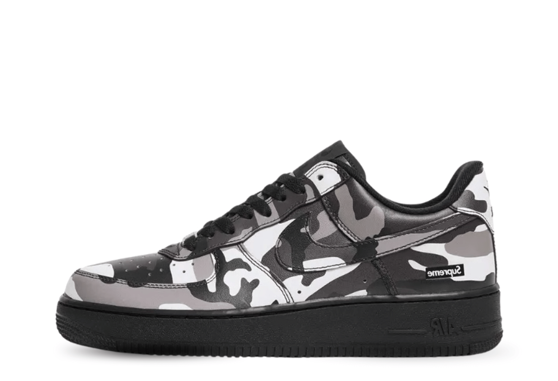 Nike Air Force 1 Low Supreme 'Black Camo' (2026) BLACK CAMO sneaker – authenticated on KLEKT