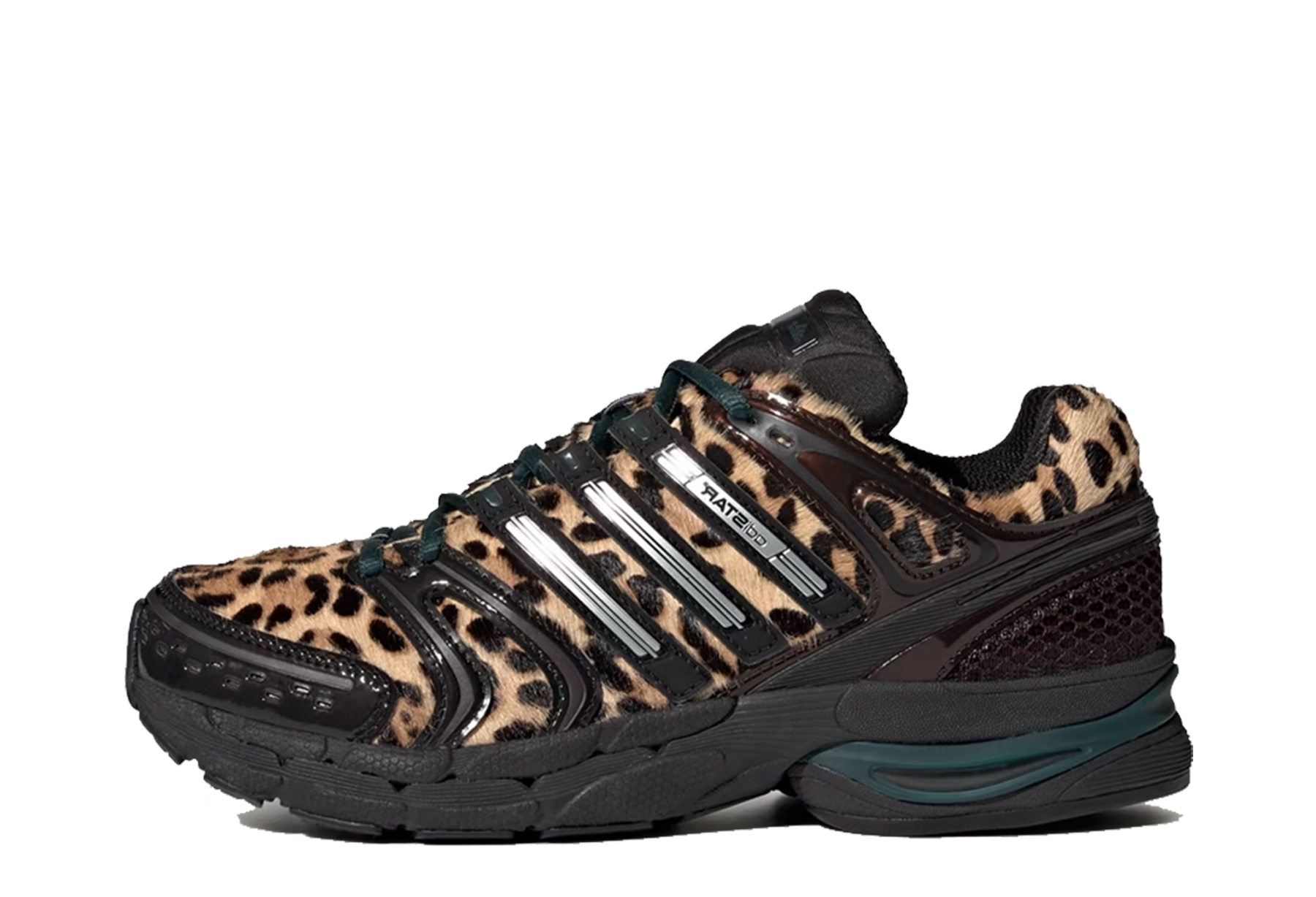Adidas Adistar Control 5 'Leopard' (2025) Aurora Ivy/Core Black/Silver Metallic sneaker – authenticated on KLEKT