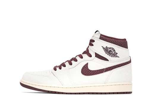 Air Jordan x A Ma Maniere 1 High OG 'Burgundy Sail' (2021)