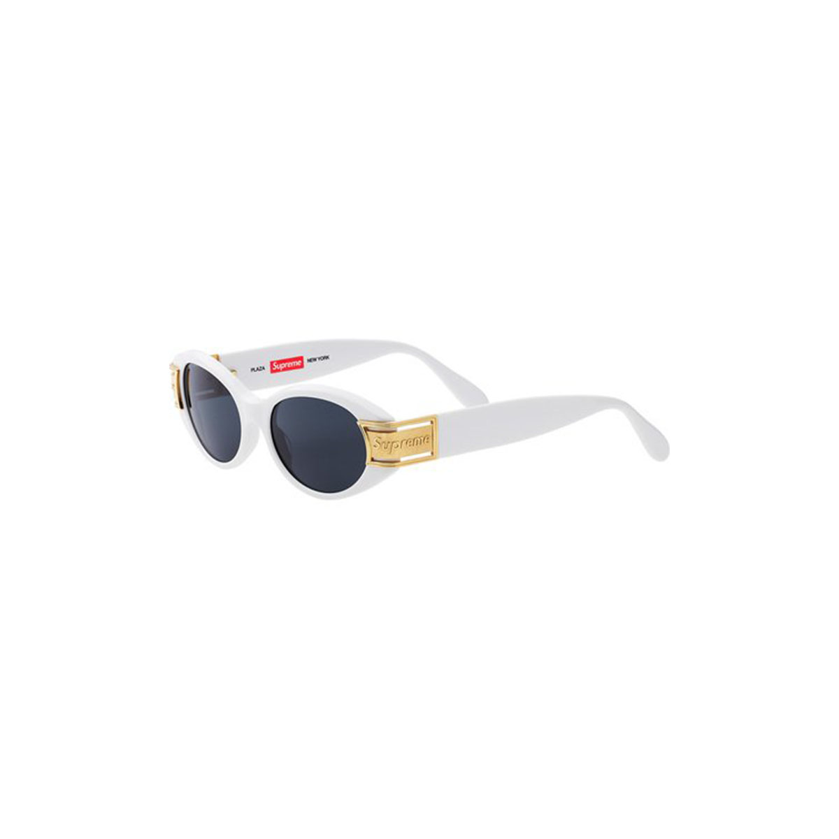 Supreme Plaza Sunglasses White (SS18) sneaker – authenticated on KLEKT