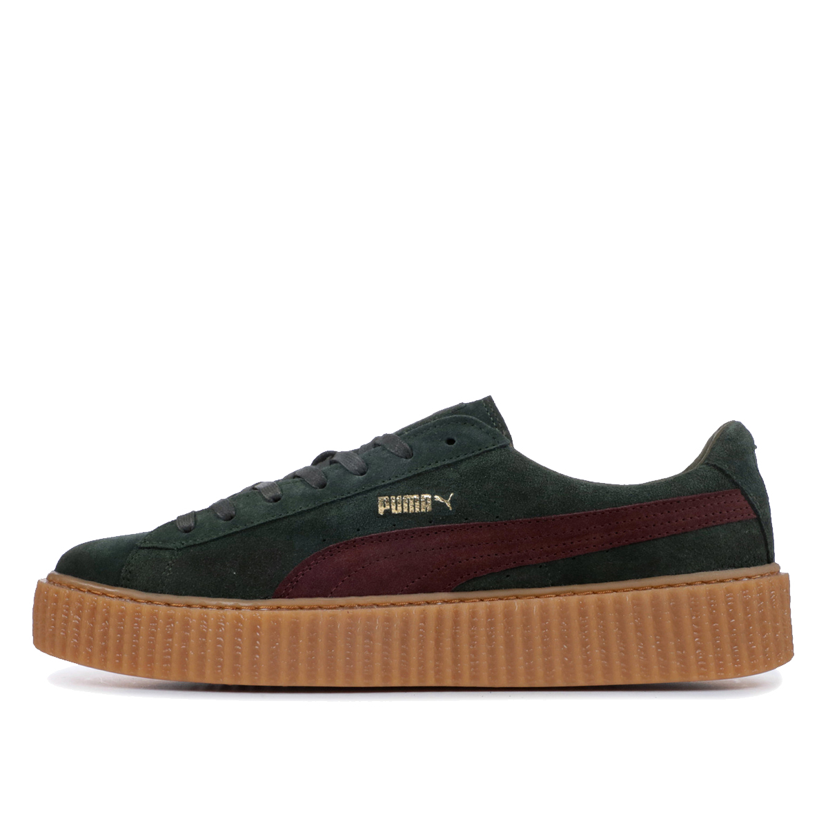 Puma Womens x Fenty Creepers Rihanna Suede Green (2017) sneaker – authenticated on KLEKT
