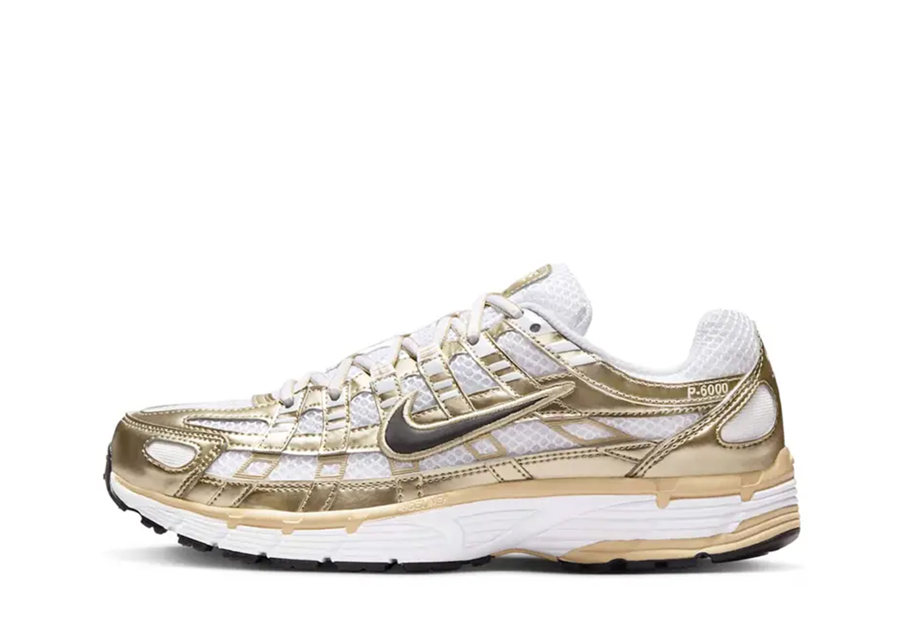 Nike P-6000 WMNS 'Metallic Gold Grain' (2025) GOLD sneaker – authenticated on KLEKT
