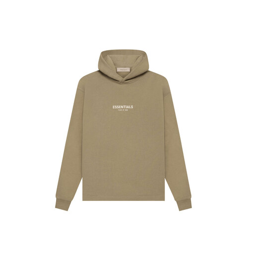 Fear Of God ESSENTIALS Logo Relaxed Hoodie Oak