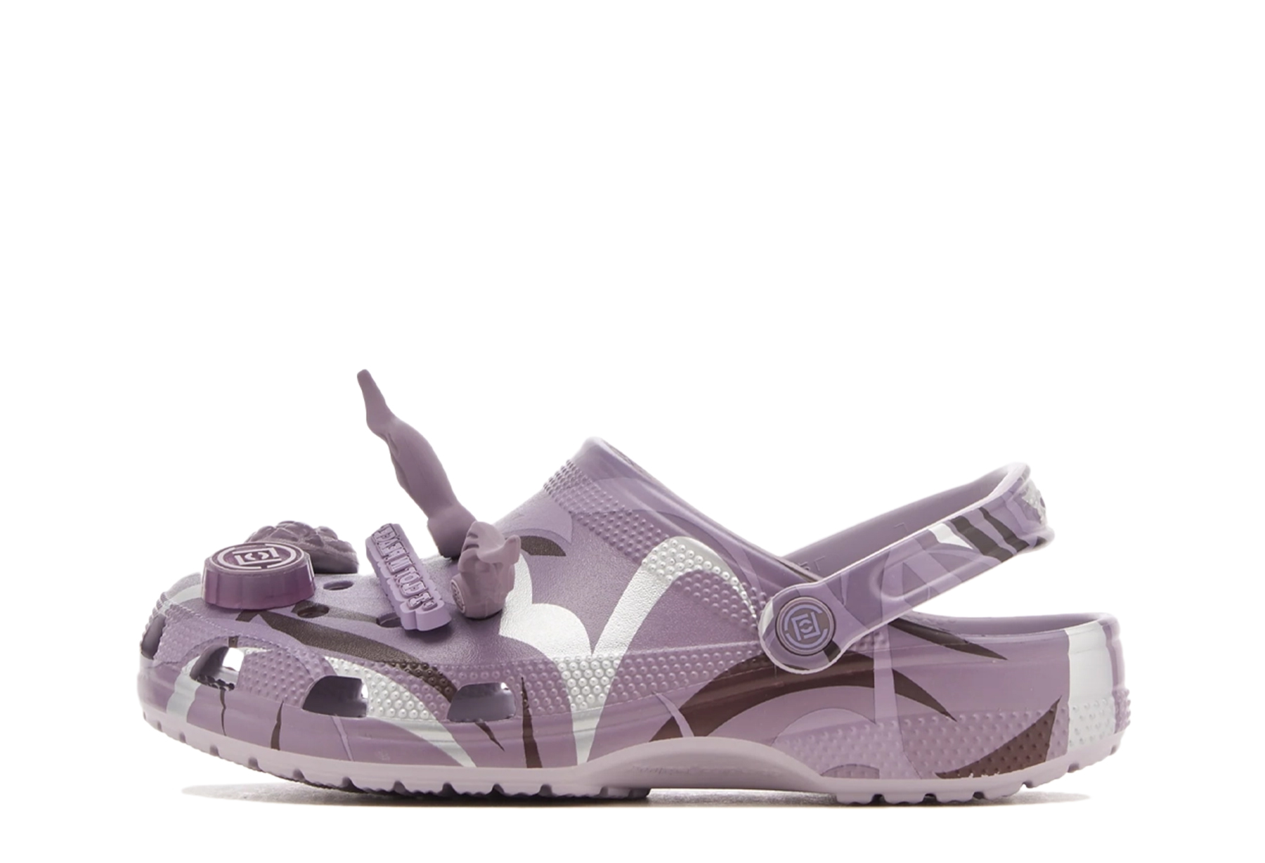 Crocs x Clot Classic Clog 'Purple' (2024) Purple/White sneaker – authenticated on KLEKT