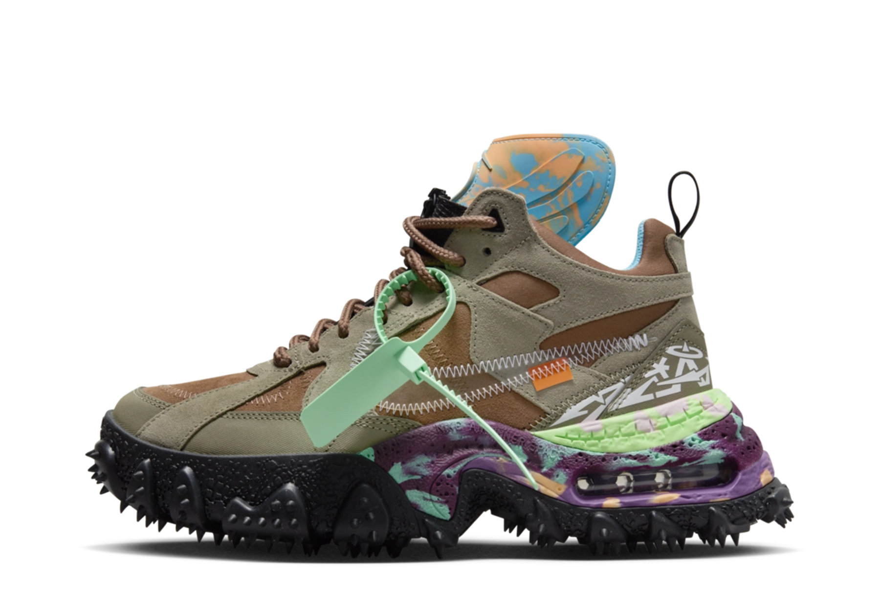 Nike x Off-White Air Terra Forma 'Archaeo Brown' (2023) Archaeo Brown/Black sneaker – authenticated on KLEKT