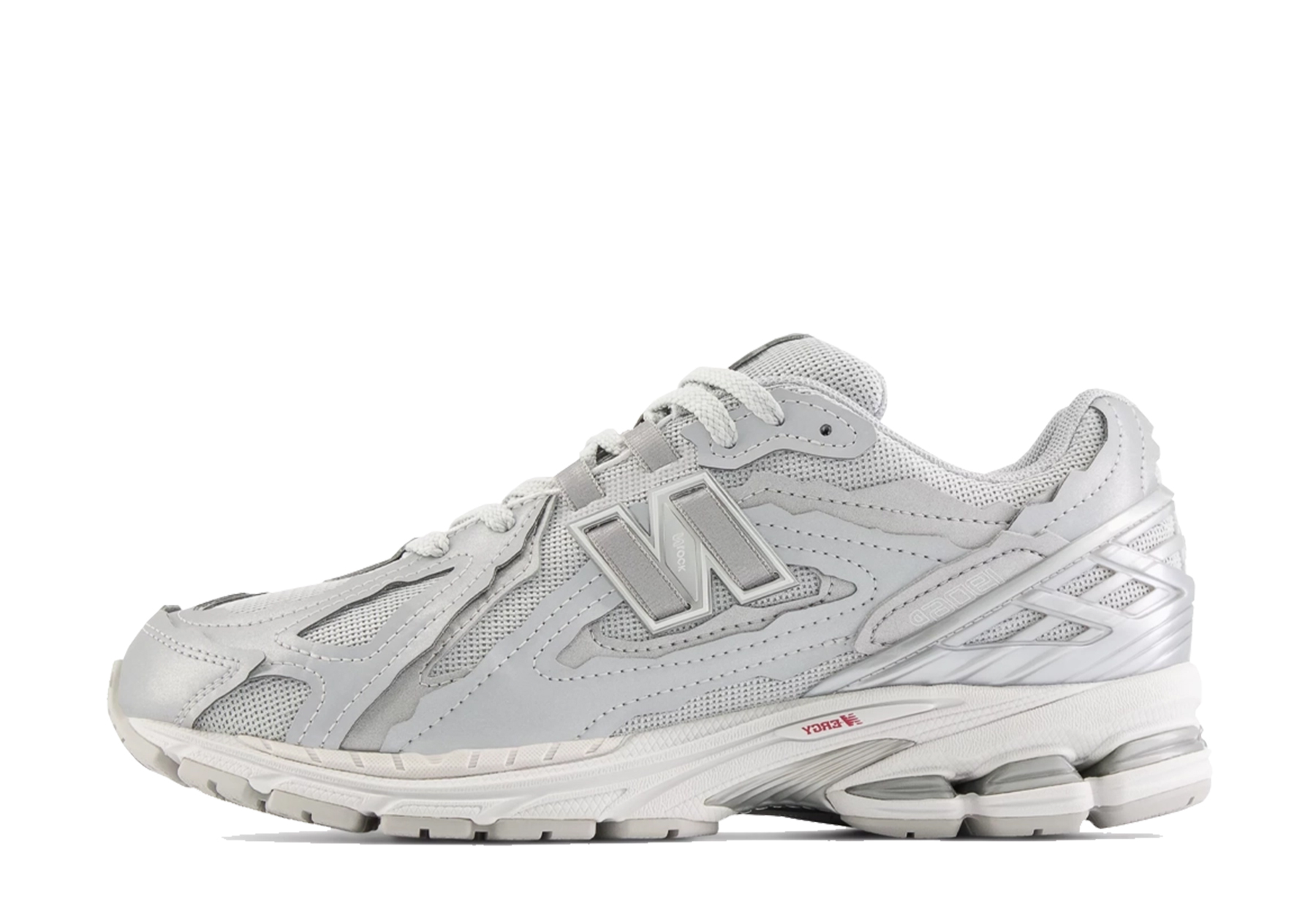 New Balance 1906D 'Metallic Silver' - Protection Pack (2023) Metallic Silver/White/Crimson sneaker – authenticated on KLEKT