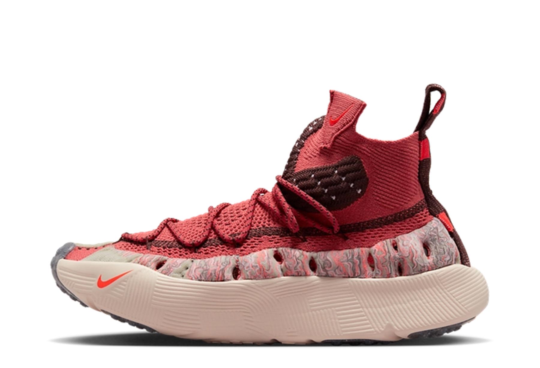 Nike ISPA Sense Flyknit 'Adobe' (2023) Adobe/Light Pink/Burgundy sneaker – authenticated on KLEKT