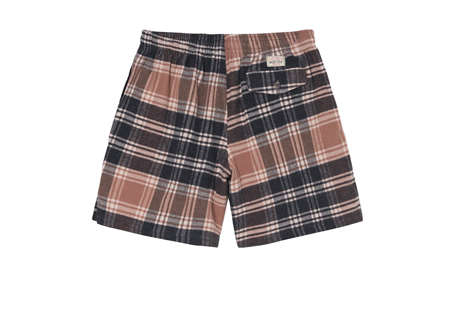Stussy x Our Legacy Laguna Short (FW21) BROWN FLANNEL PLAID sneaker – authenticated on KLEKT