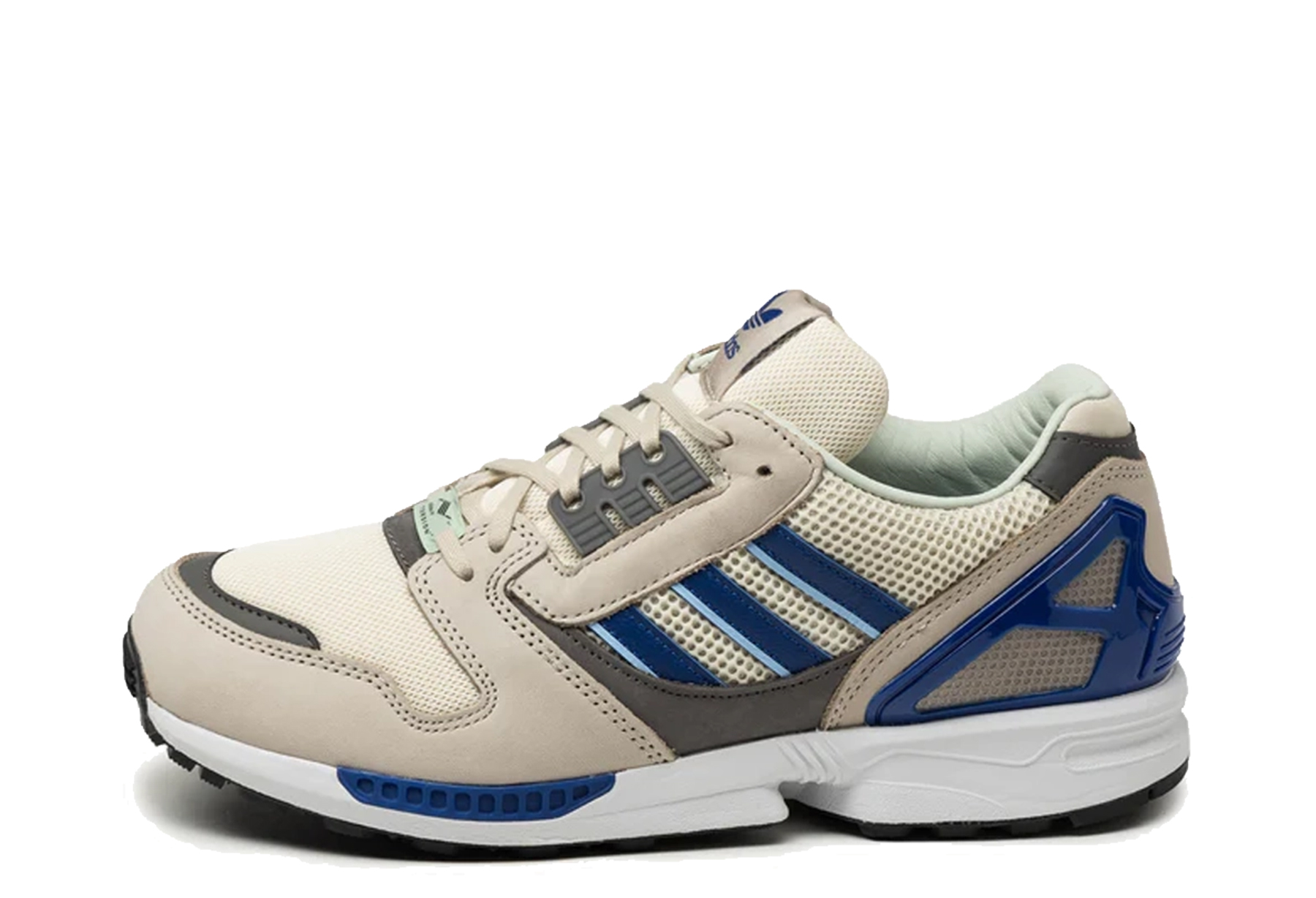 Adidas ZX 8000 'Royal Blue' (2024) Wonder White/Royal Blue/Linen Green sneaker – authenticated on KLEKT