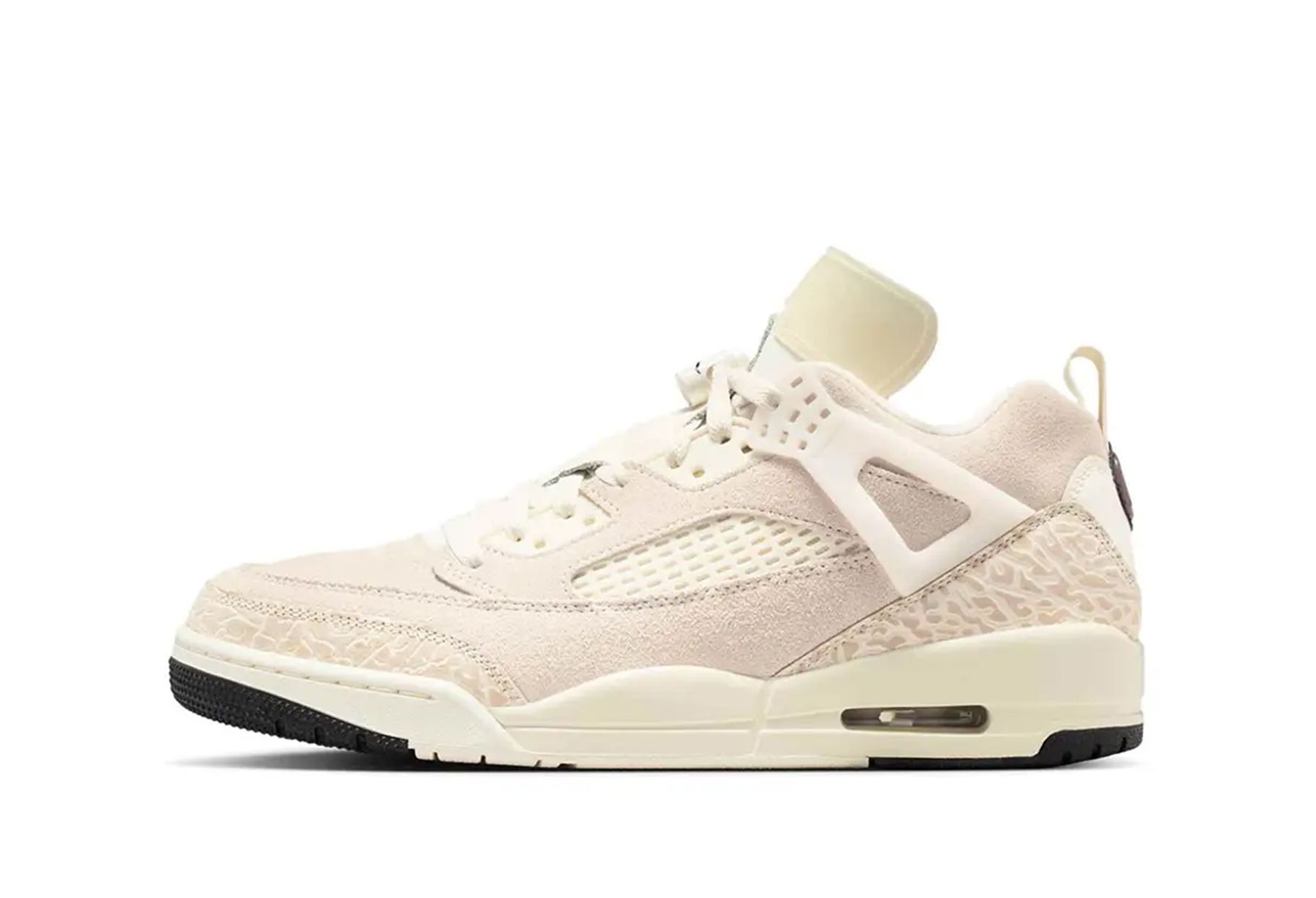 Air Jordan Spizike Low 'Sail Suede' (2026) WHITE sneaker – authenticated on KLEKT