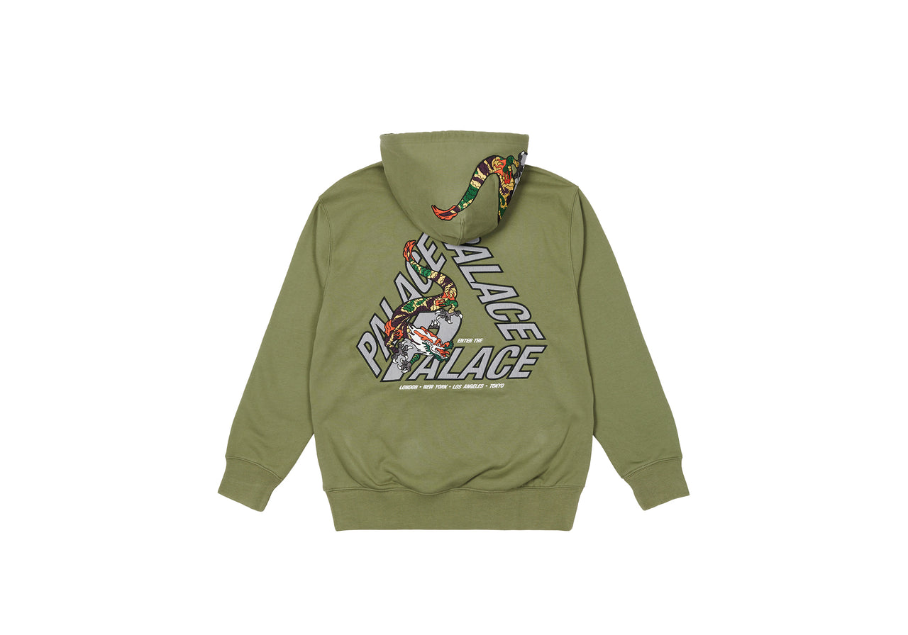 Palace Dragon P-3 Hood Olive (FW22) OLIVE sneaker – authenticated on KLEKT