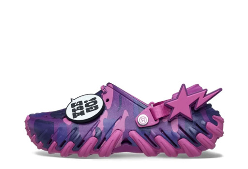 Crocs x BAPE Echo RO Clog 'Purple' (2026) – authenticated on KLEKT