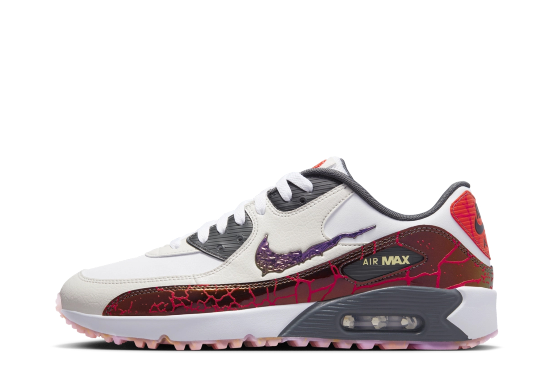 Nike Air Max 90 Golf NRG 'Paint Splatter' (2023) White/Red/Purple sneaker – authenticated on KLEKT