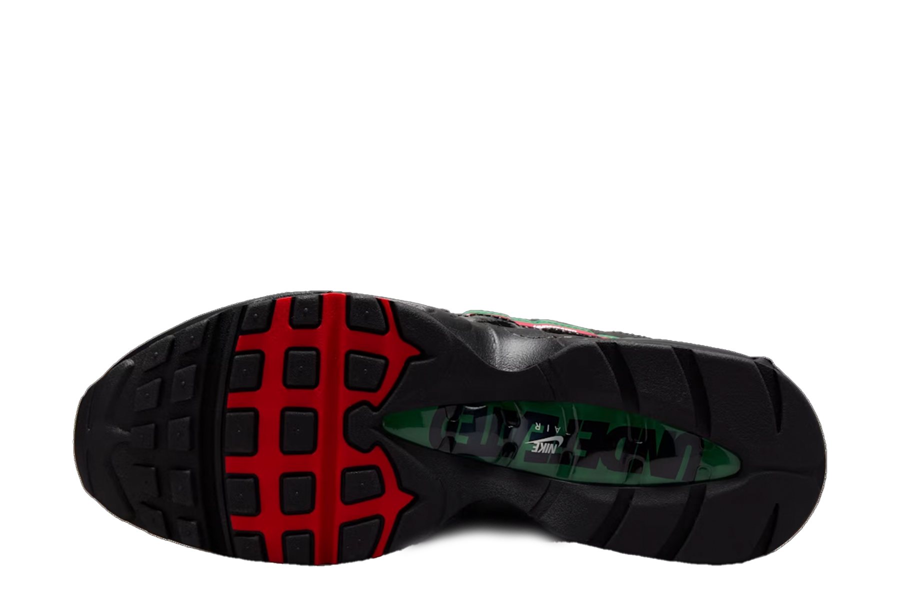 Nike x Undefeated Air Max 95 'Black' (2025) BLACK/RED sneaker – authenticated on KLEKT