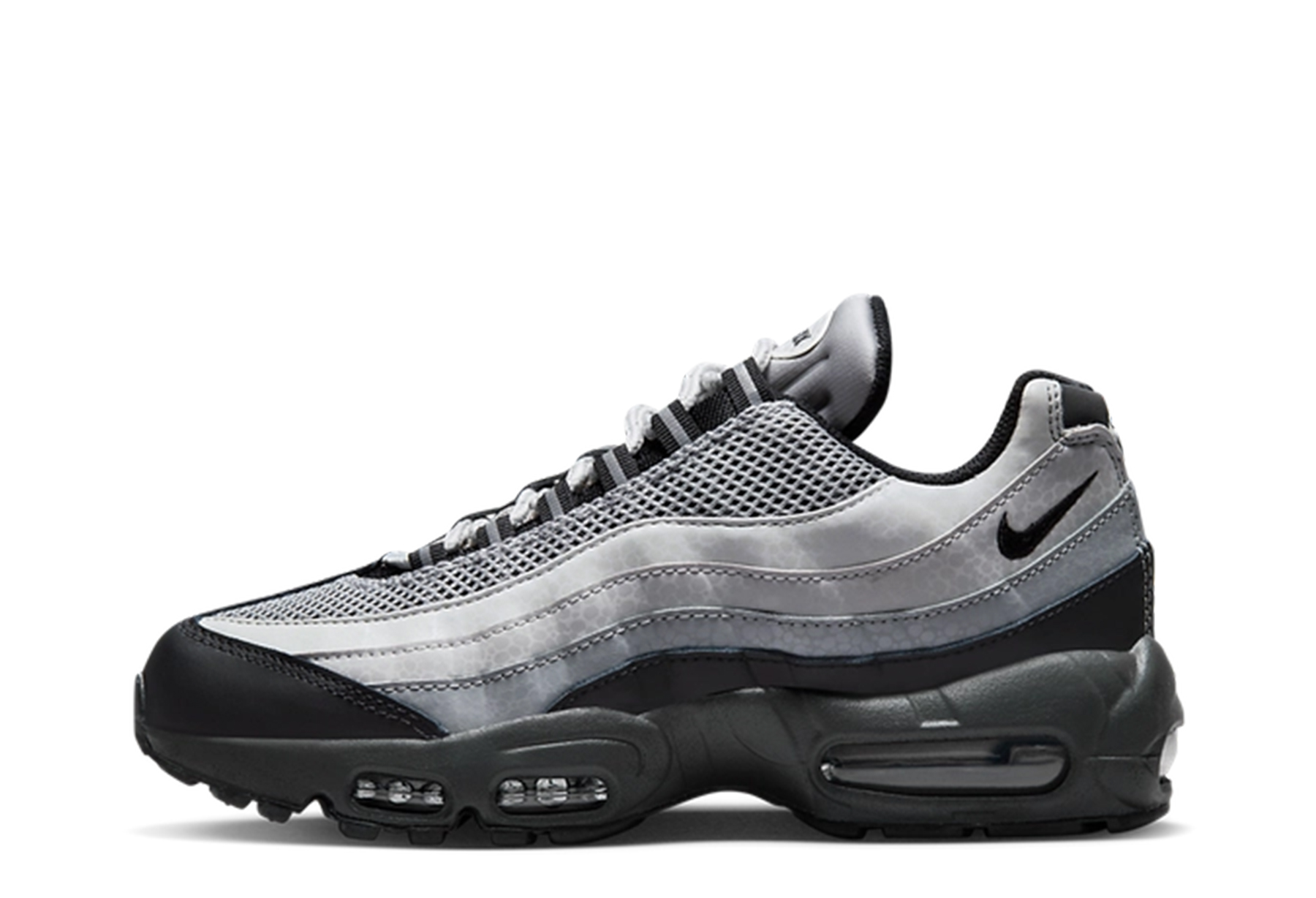 Nike Air Max 95 LX WMNS 'Reflective Safari' (2023) Light Smoke Grey/Black/Photon Dust/Sail sneaker – authenticated on KLEKT