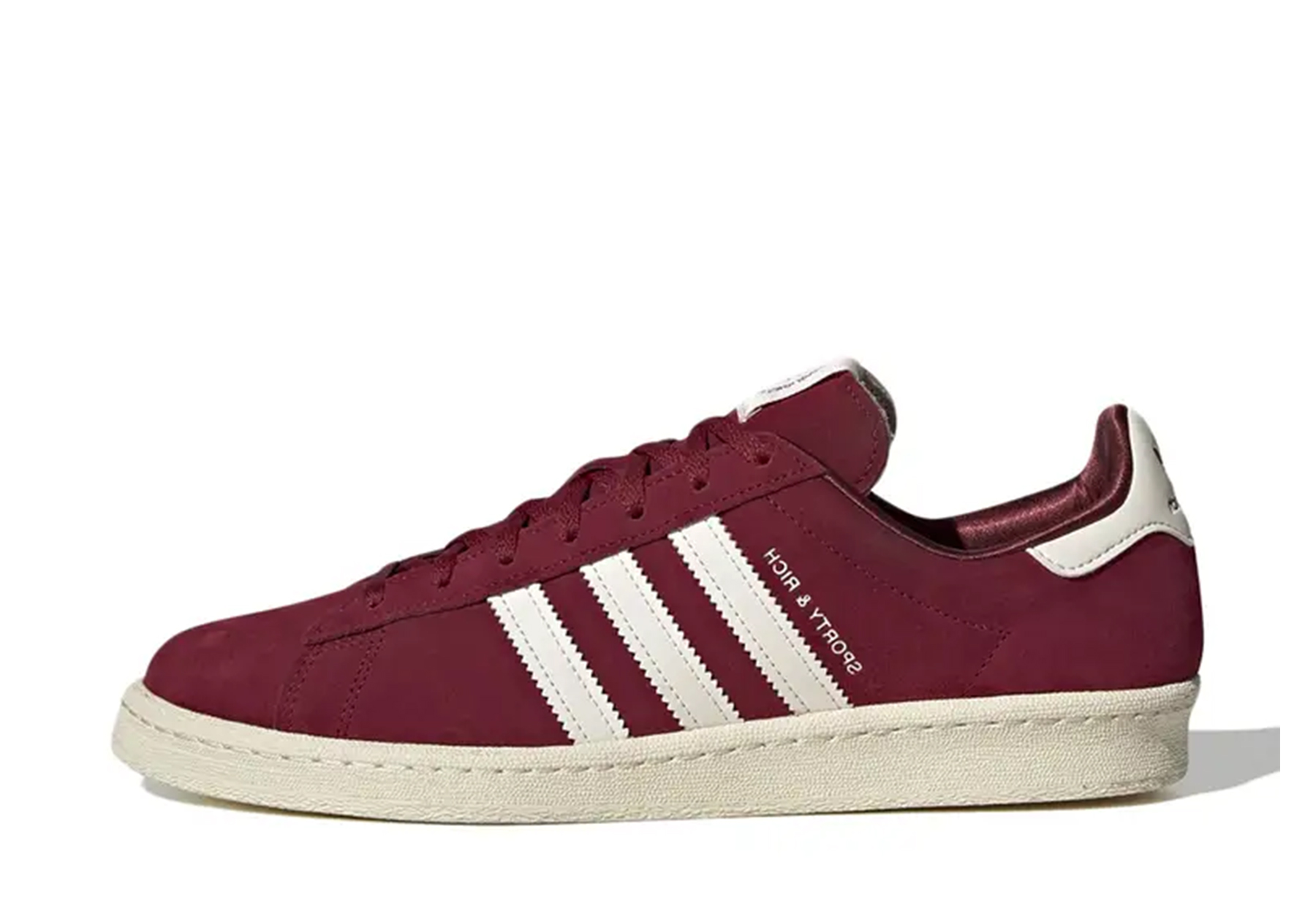 Adidas x Sporty & Rich Campus 80s Burgundy (2022) BURGUNDY sneaker – authenticated on KLEKT