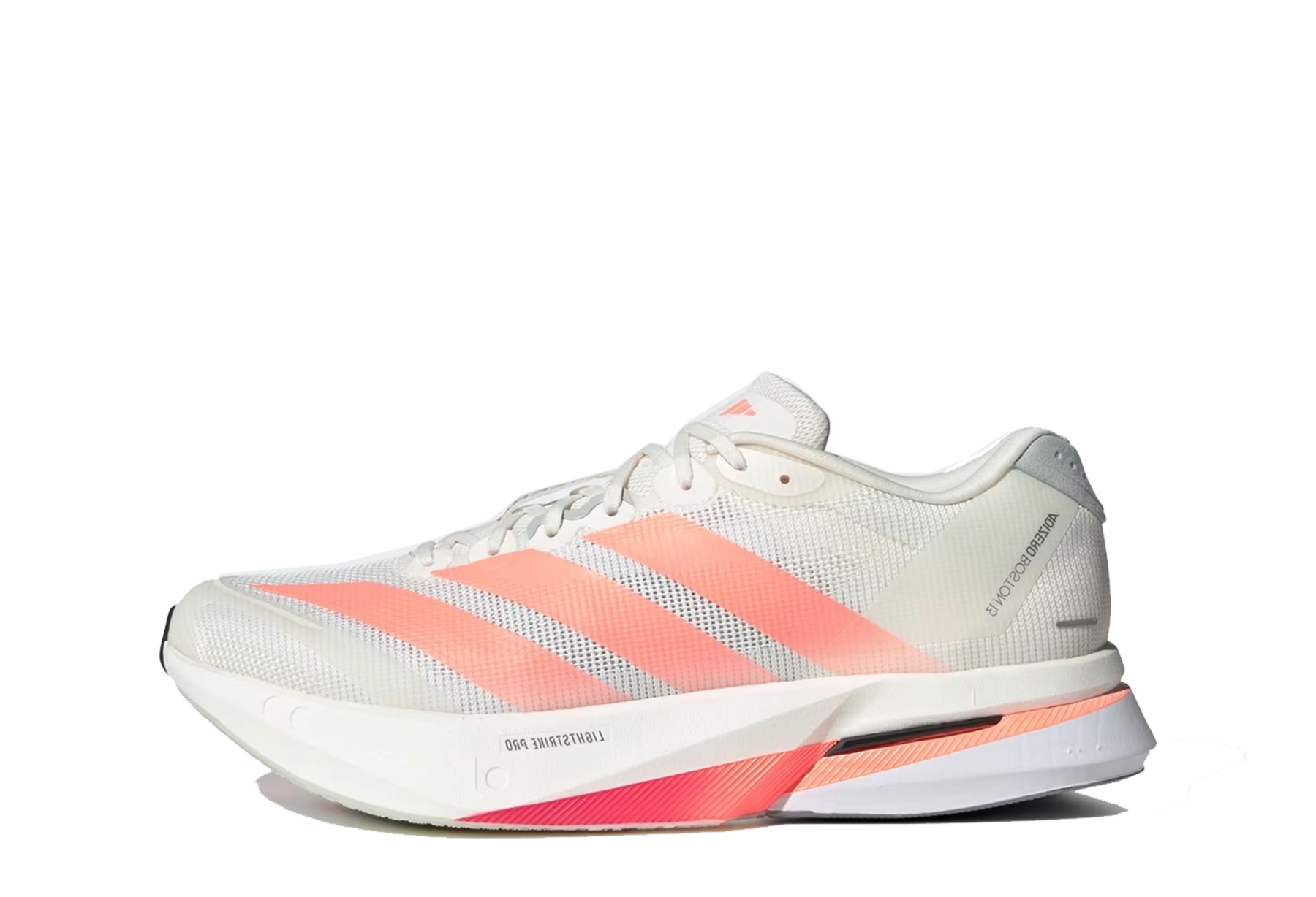 Adidas Adizero Boston 13 'Lucid Orange' (2025) Off White/Lucid Orange/Grey sneaker – authenticated on KLEKT