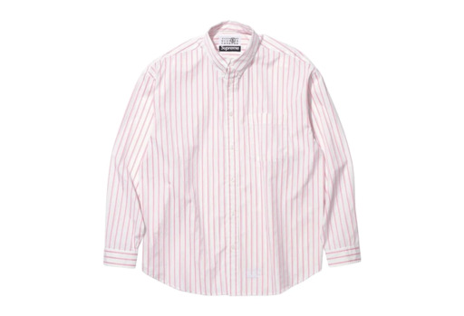 Supreme x MM6 Maison Margiela Stripe Shirt 'Light Pink' (SS26) – authenticated on KLEKT