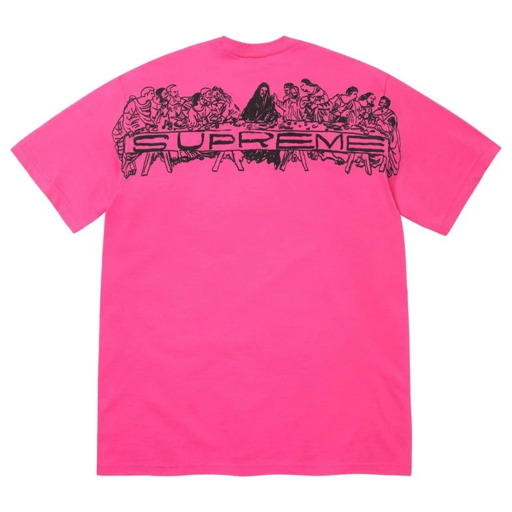 Supreme Supper Tee 'Fuchsia' (2026) – authenticated on KLEKT