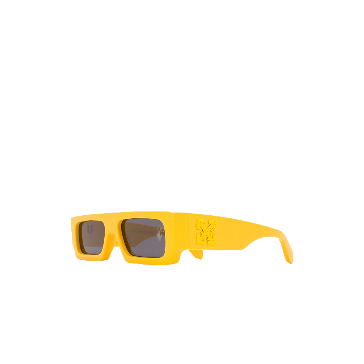 Off White Arrow Logo Sunglasses Yellow sneaker – authenticated on KLEKT