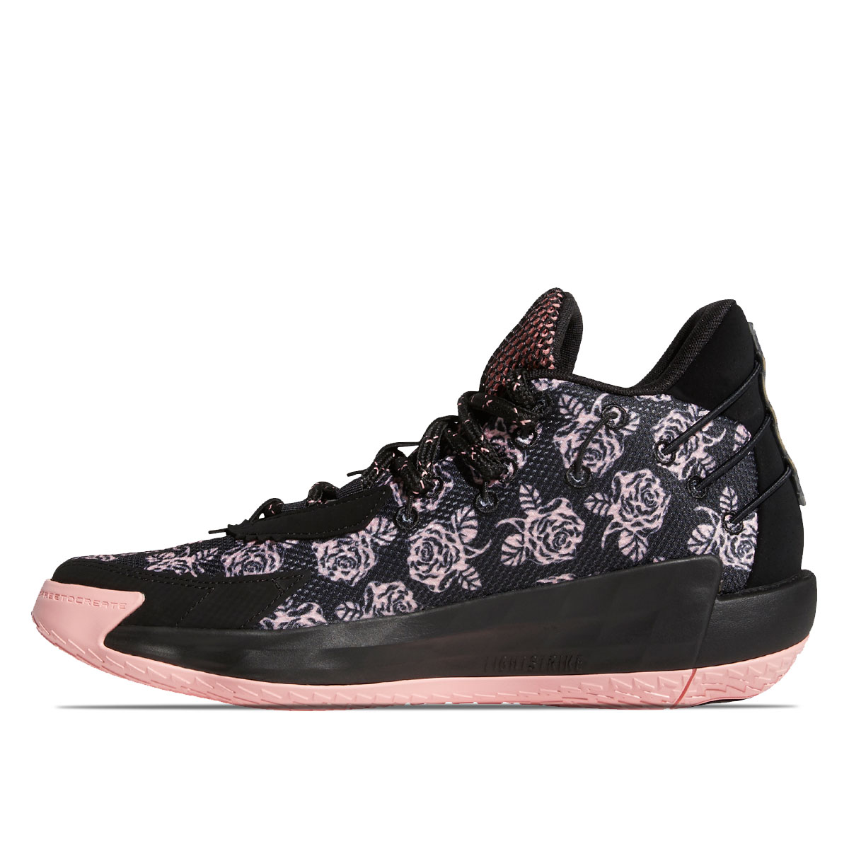 Adidas Dame 7 Rose City All Star (2021) CORE BLACK/GLOW PINK/SILVER METALLIC sneaker – authenticated on KLEKT