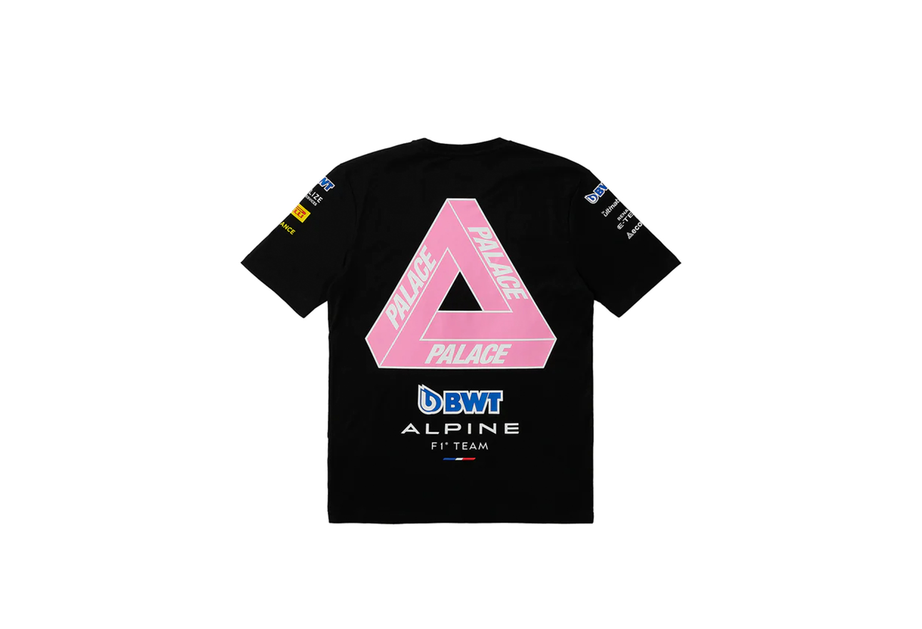 Palace x Kappa For Alpine T-Shirt Black (FW23) photo 1