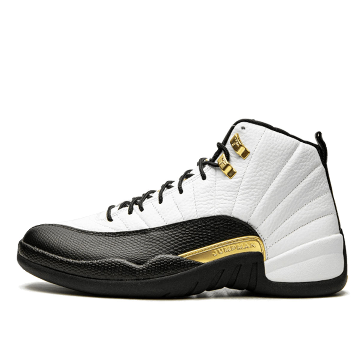 Air Jordan 12 Retro Royalty Taxi (2021) WHITE/BLACK-METALLIC GOLD sneaker – authenticated on KLEKT