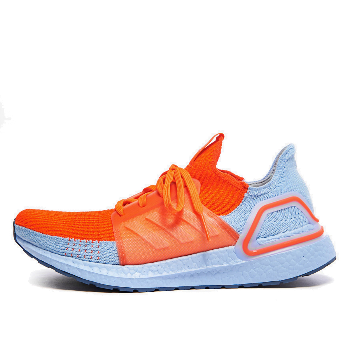 Adidas Ultra Boost 19 Solar Red Glow Blue (2019) Orange / Blue sneaker – authenticated on KLEKT