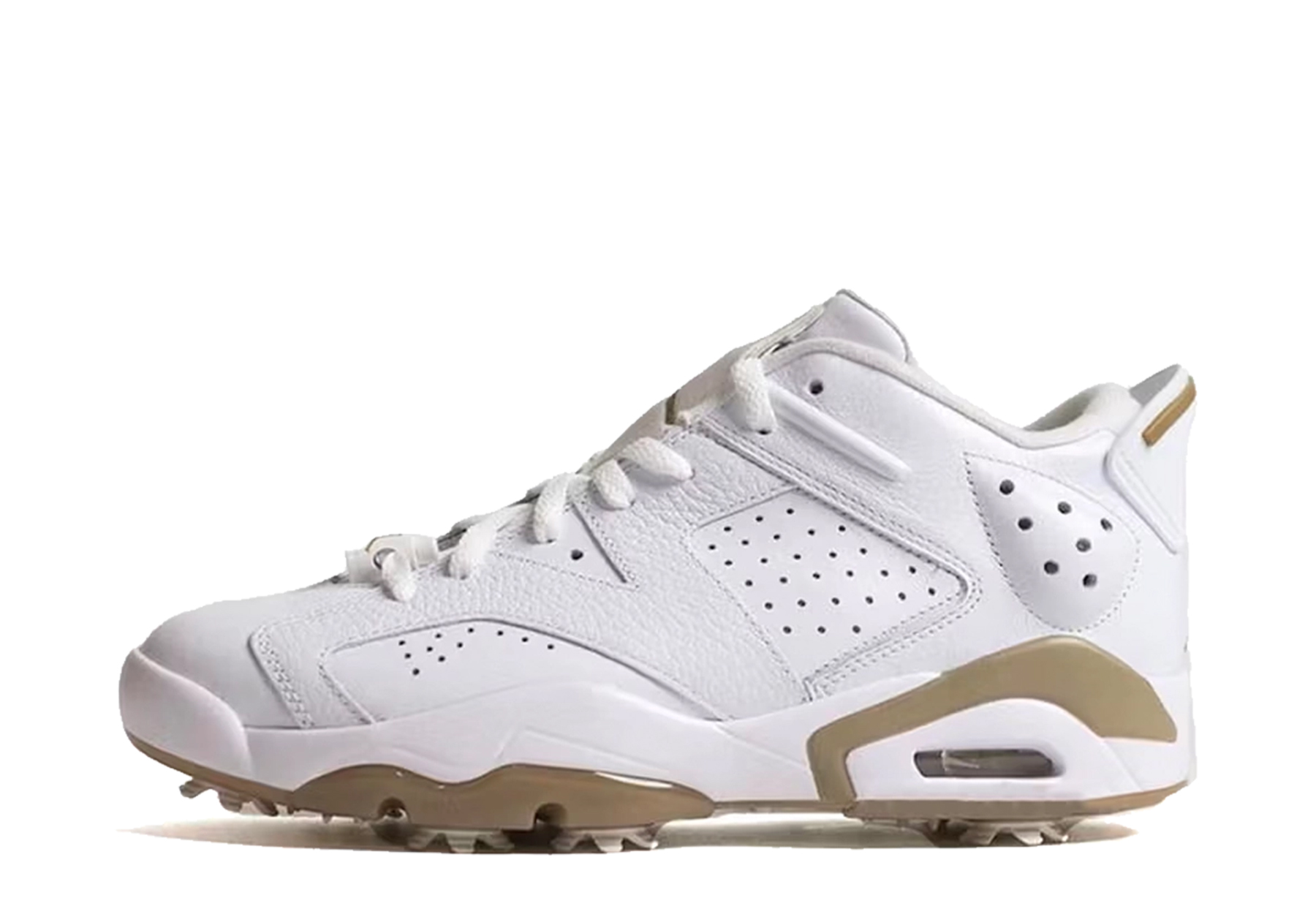 Air Jordan 6 Retro Low Golf 'White Khaki' (2023) White/White/Khaki sneaker – authenticated on KLEKT