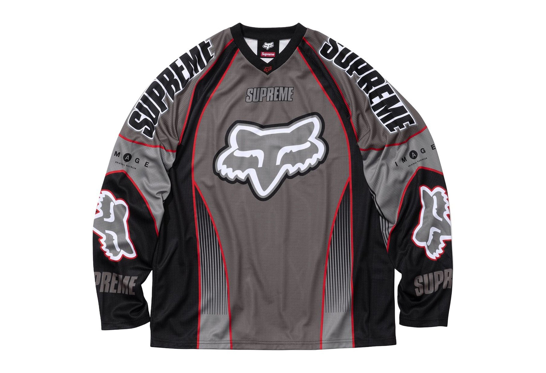 Supreme x Fox Racing DMX Jersey 'Black' (2025) BLACK sneaker – authenticated on KLEKT