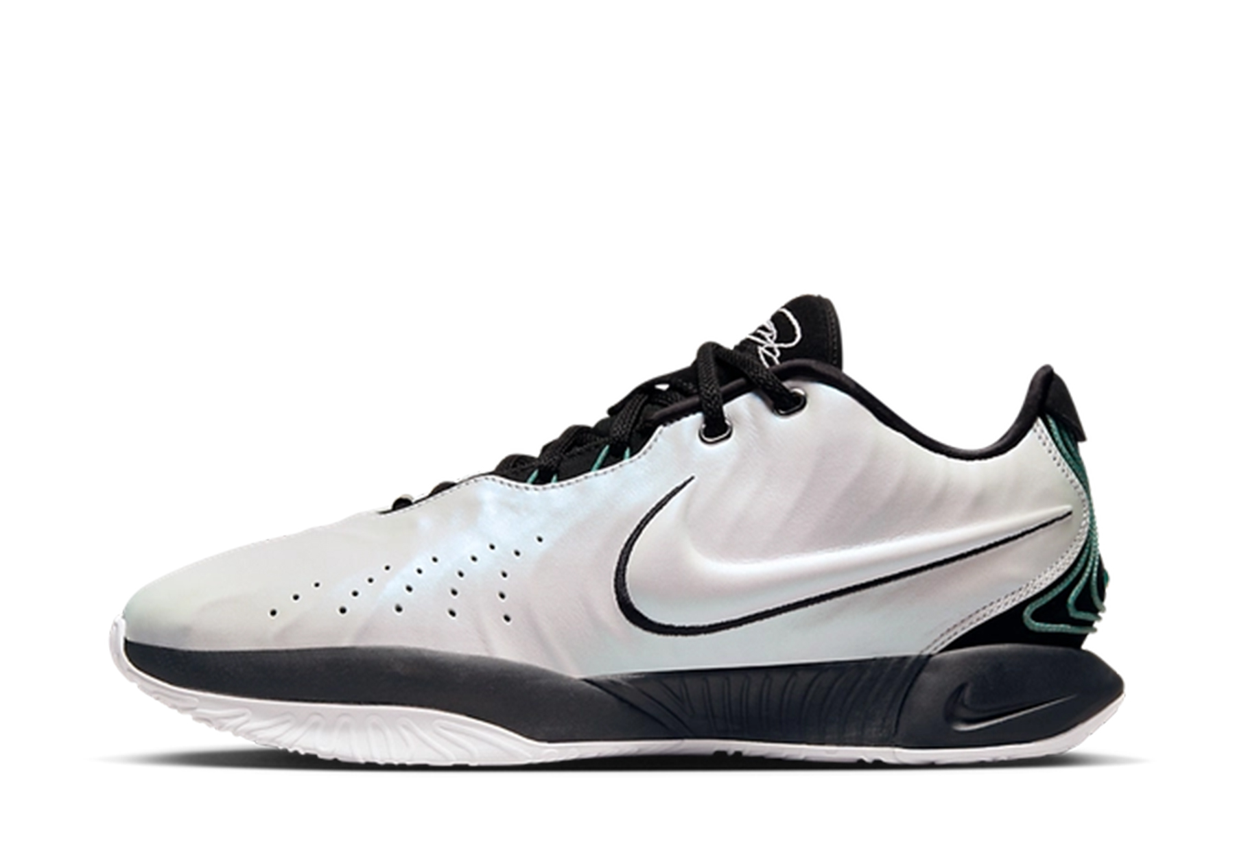 Nike Lebron 21 'Conchiolin' (2023) White/Black/Bicoastal/Photon Dust sneaker – authenticated on KLEKT