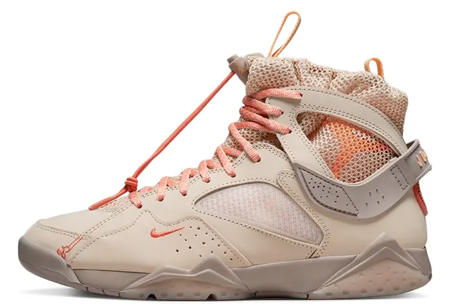 Air Jordan 7 x Bephies Beauty Supply WMNS SP Sand Drift (2022) Sanddrift/Malt-Turf Orange/Peach Cream sneaker – authenticated on KLEKT