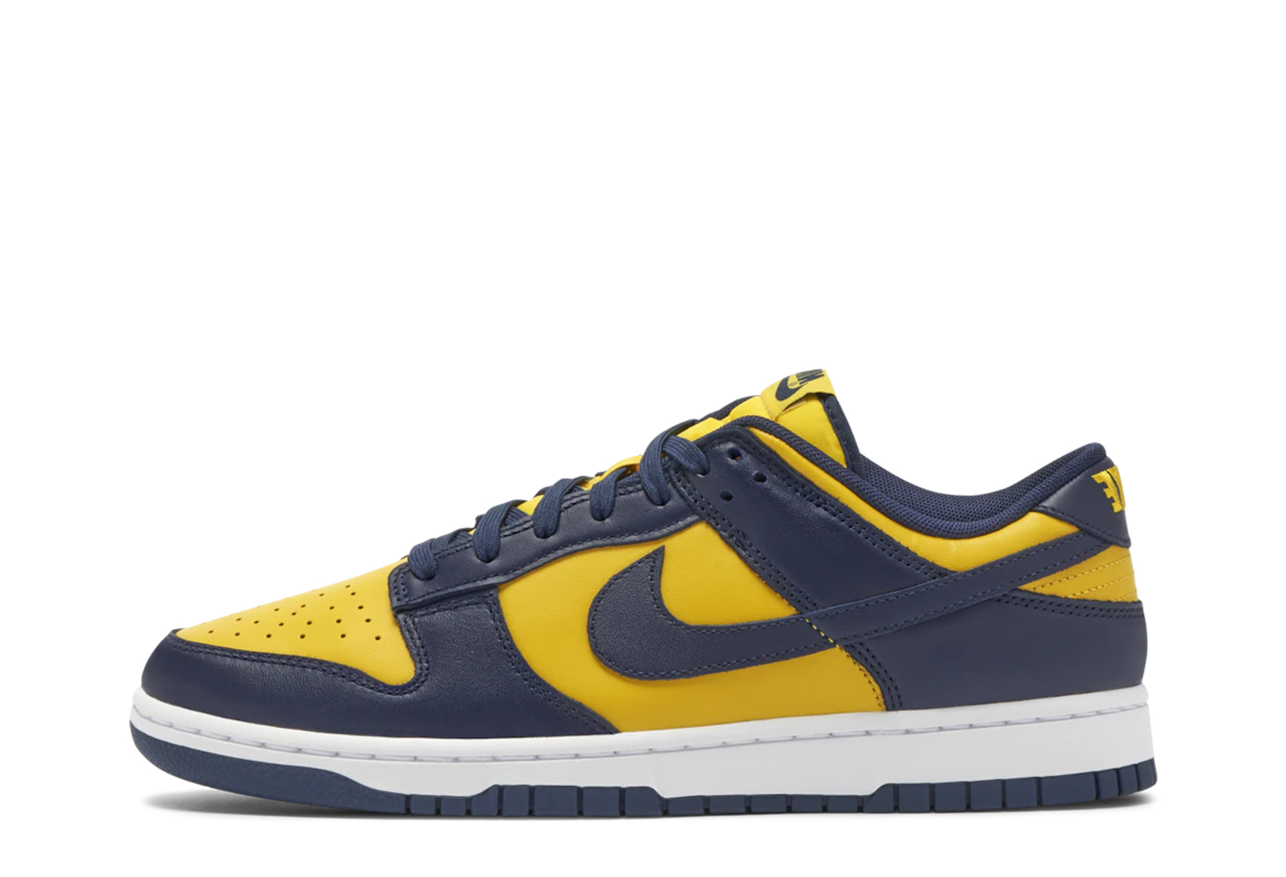 Nike Dunk Low 'Michigan' (2021) VARSITY MAIZE/MIDNIGHT NAVY/WHITE sneaker – authenticated on KLEKT