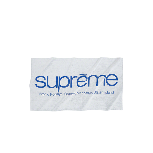 Supreme Five Boroughs Towel White (SS21) Brand New