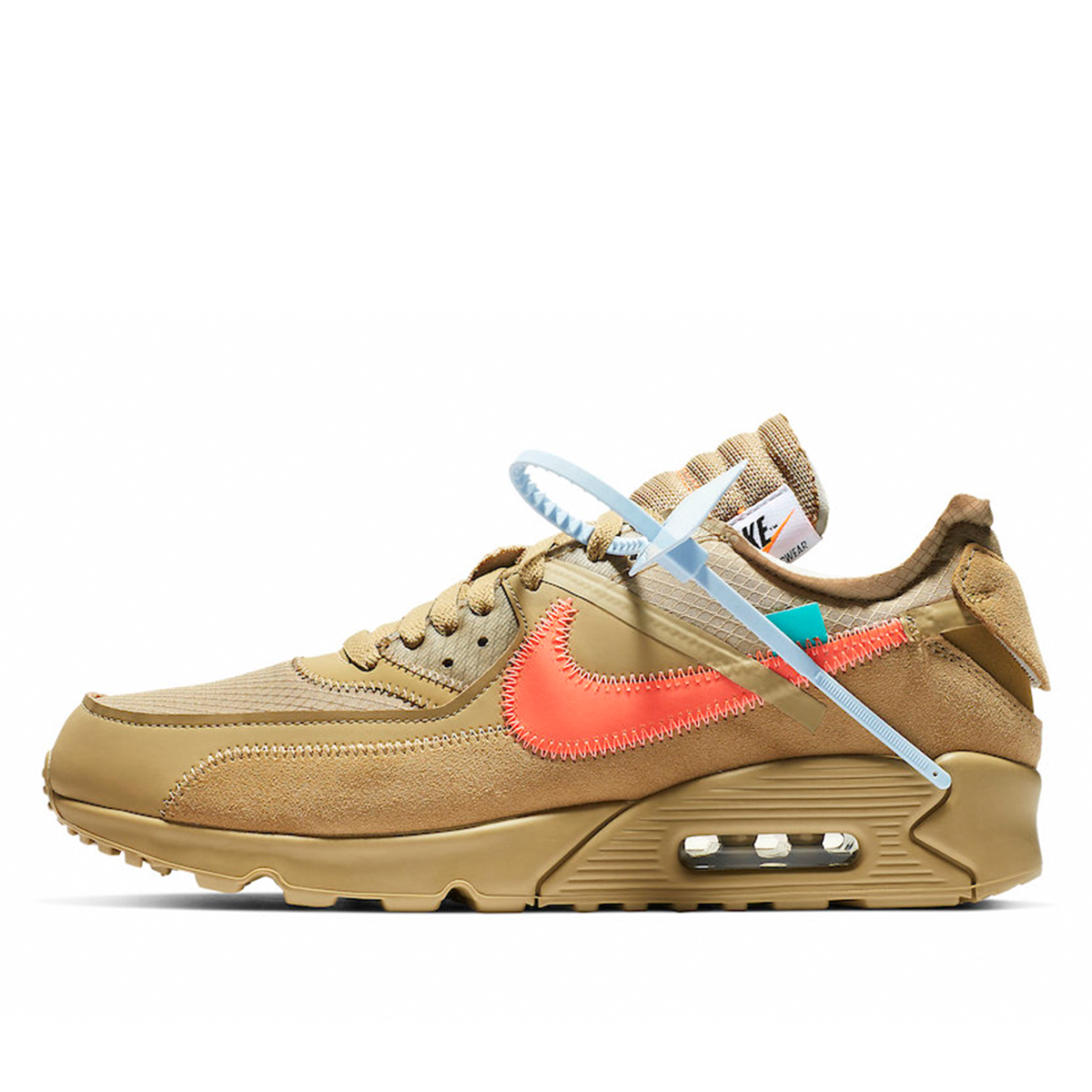 Nike x Off White Air Max 90 'Desert Ore' (2019) sneaker – authenticated on KLEKT