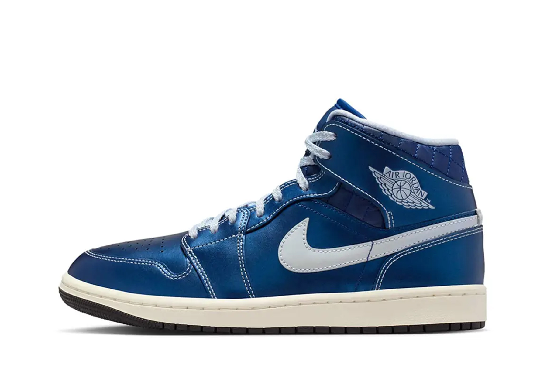 Air Jordan 1 Mid 'Metallic Blue' (2025) BLUE sneaker – authenticated on KLEKT