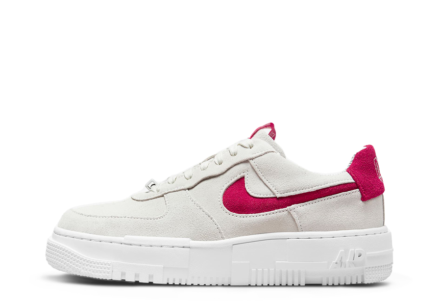 Nike Air Force 1 Pixel Mystic Hibiscus (2022) White/Magenta sneaker – authenticated on KLEKT
