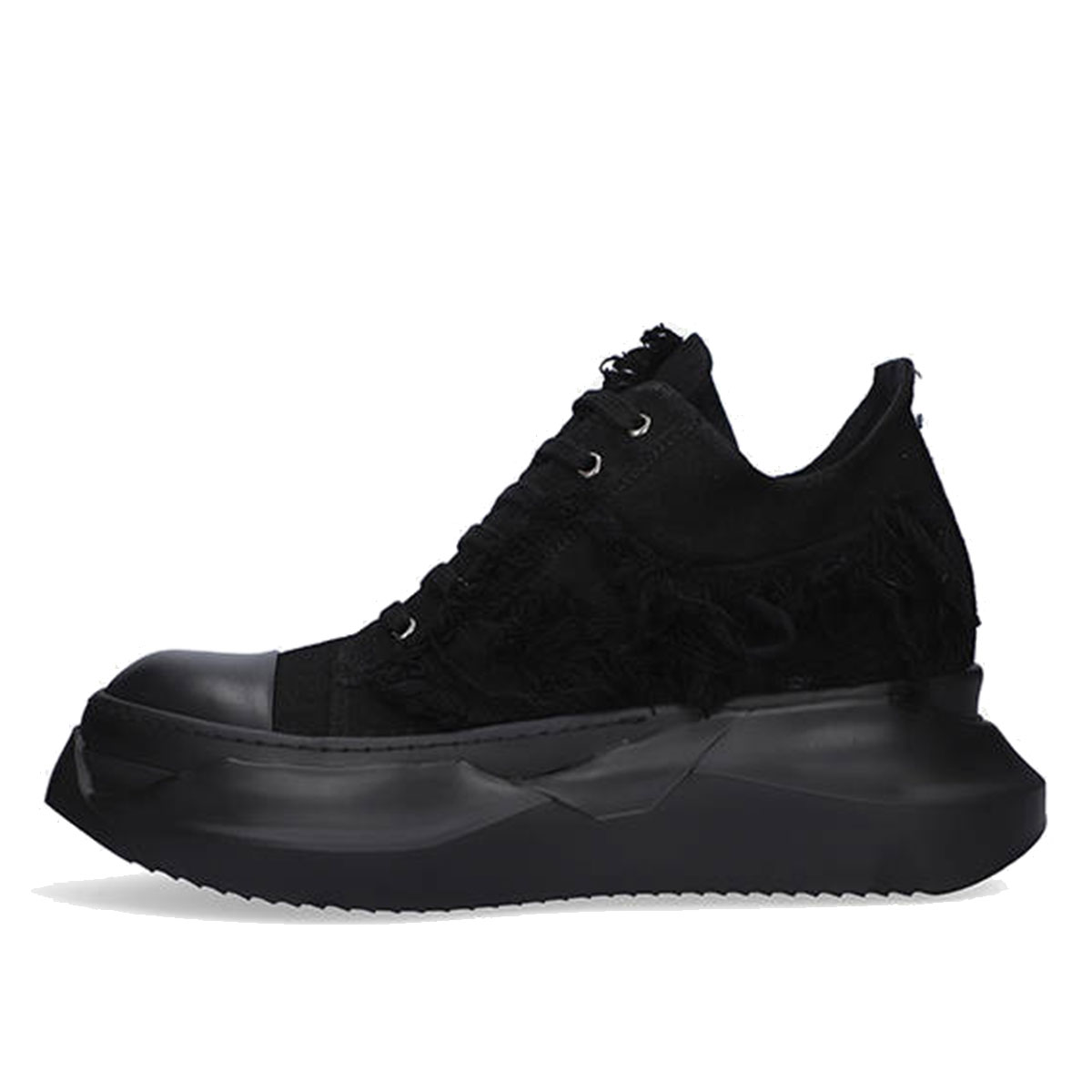 Rick Owens DRKSHDW Abstract Low Sneaker Black sneaker – authenticated on KLEKT