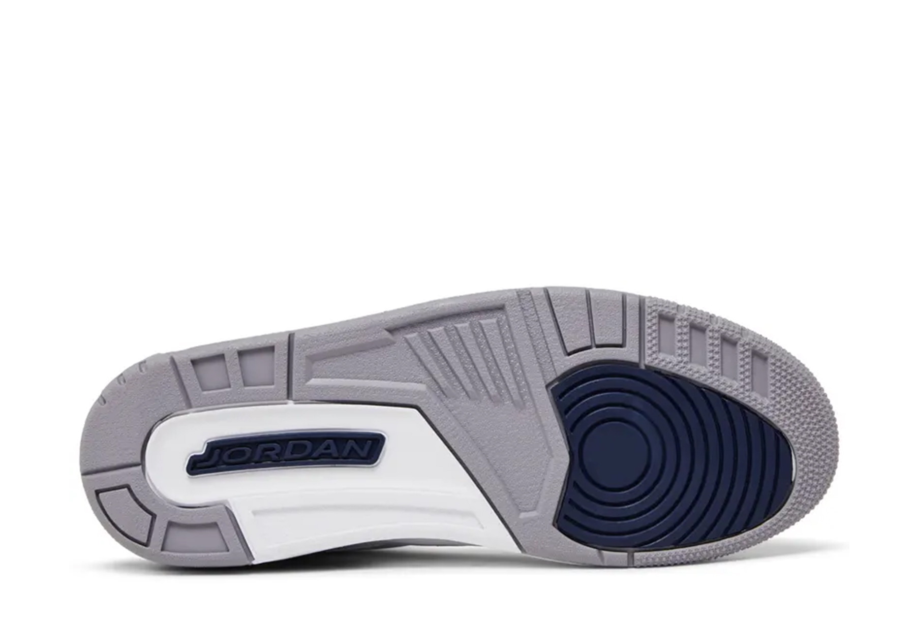 Air Jordan 3 Retro 'Midnight Navy' (2024) White/Midnight Navy/Cement Grey/Black sneaker – authenticated on KLEKT