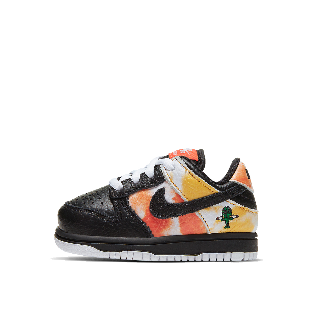 Nike SB SB Dunk Low 'Tie-Dye Raygun' Black (TD) (2019) BLACK/BLACK ORANGE sneaker – authenticated on KLEKT