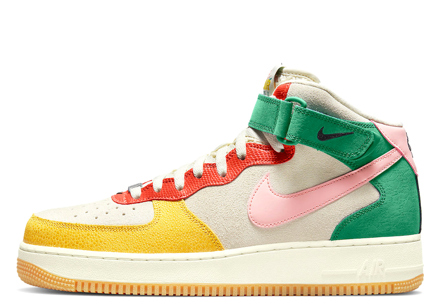 Nike Air Force 1 Mid Coconut Milk Multi (2022) coconut/multi sneaker – authenticated on KLEKT
