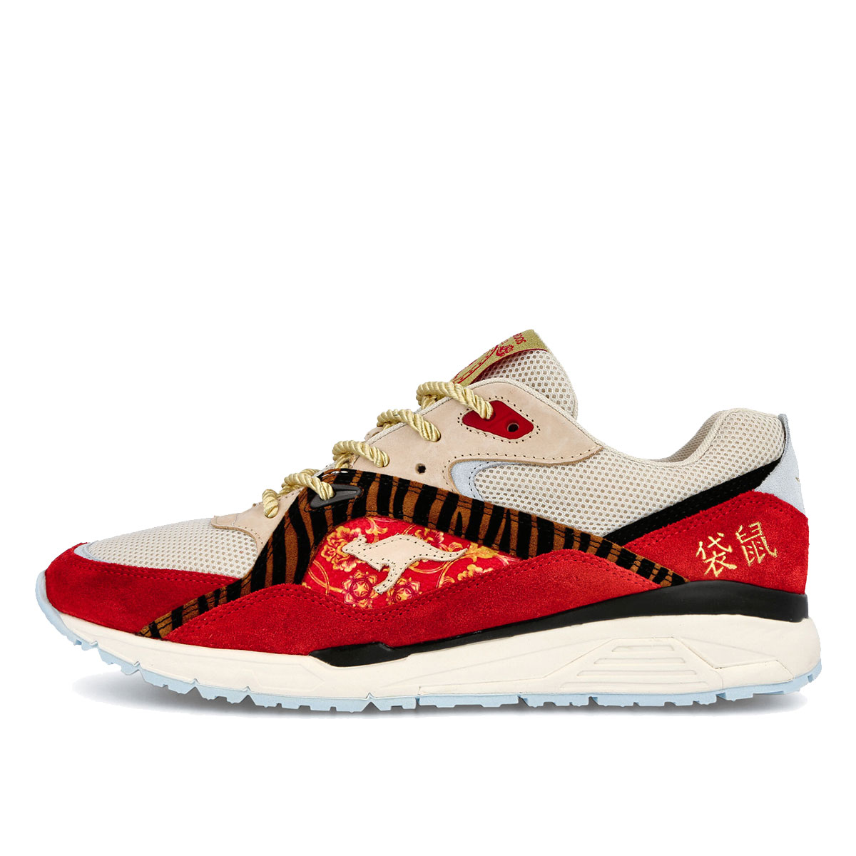Kangaroos CNY Year of the Tiger (2022) Beige/Fiery Red sneaker – authenticated on KLEKT