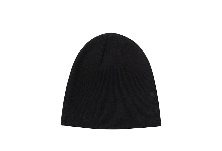 Stussy Debossed Basic Logo Beanie Black (FW21) BLACK sneaker – authenticated on KLEKT